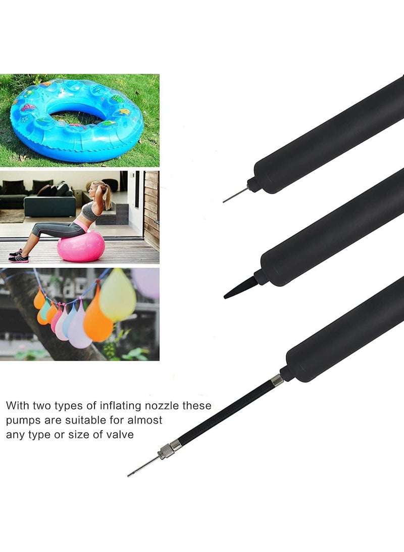 هومستر مجموعة مضخة الكرة الهوائية المحمولة مع الإبرة ، الفوهة ، خرطوم التمديد ، لكرة القدم ، كرة السلة ، الكرة الطائرة ، البولو المائي ، الرجبي ، البالون - Image 4